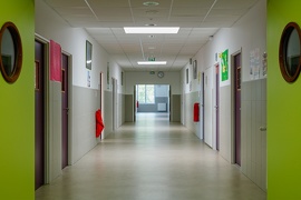 Collège J. de Romilly - Le Blanc Mesnil - Architectes : Agence Lehoux - Phily - Samaha